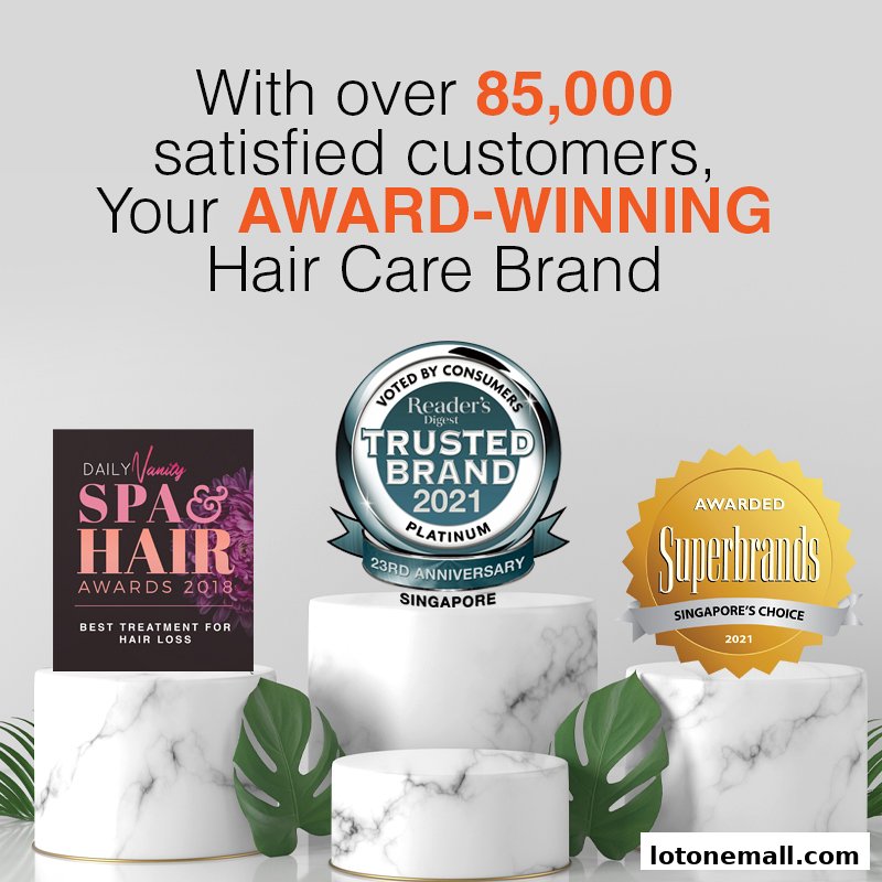 Award-winning hair care brand with over 85,000 satisfied customers.