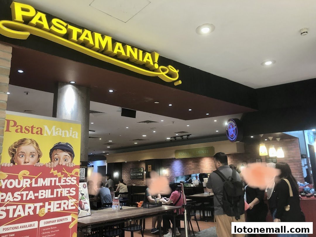 PastaMania - Italian Casual Dining  Lot One