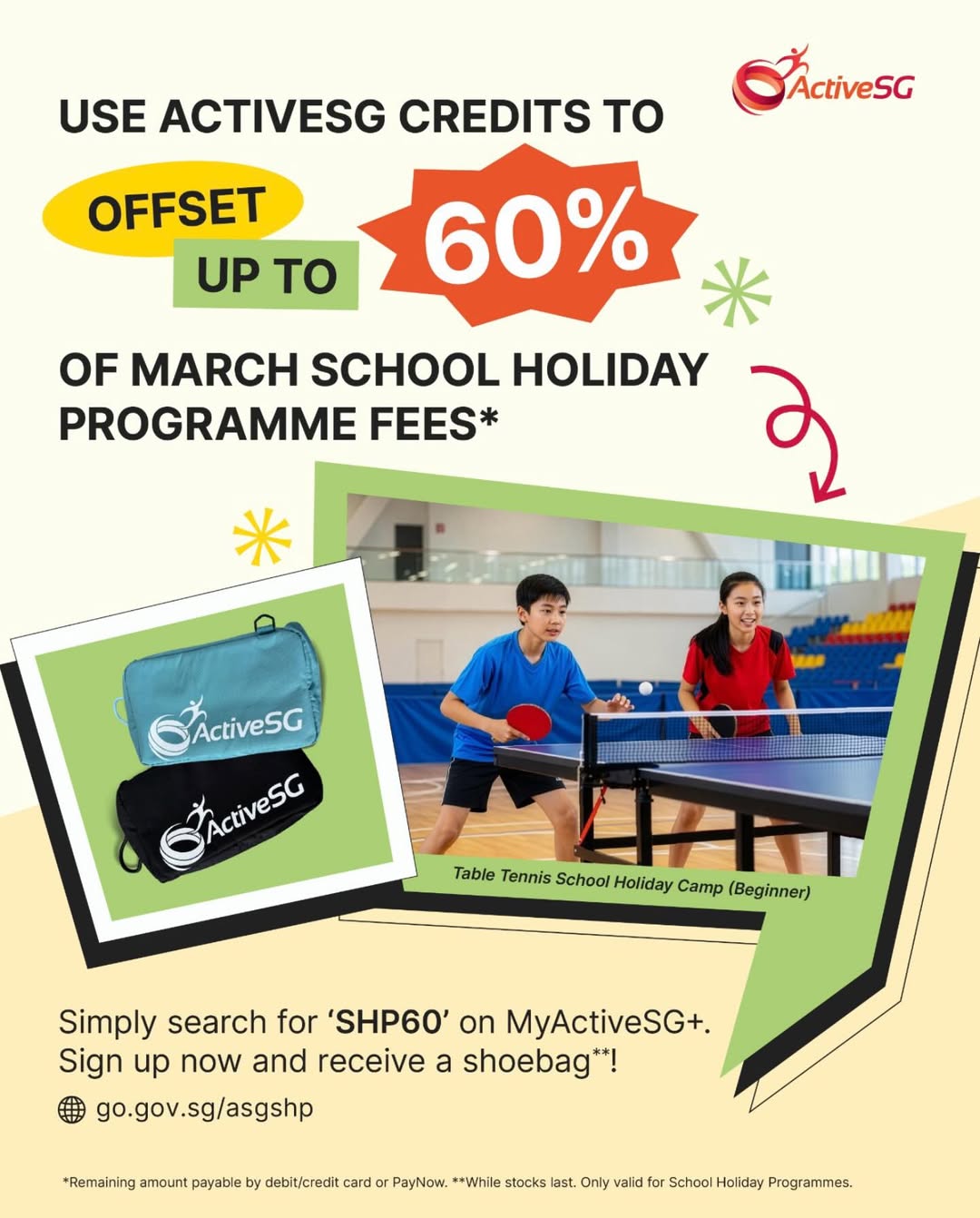 Children participating in sports activities during school holidays
