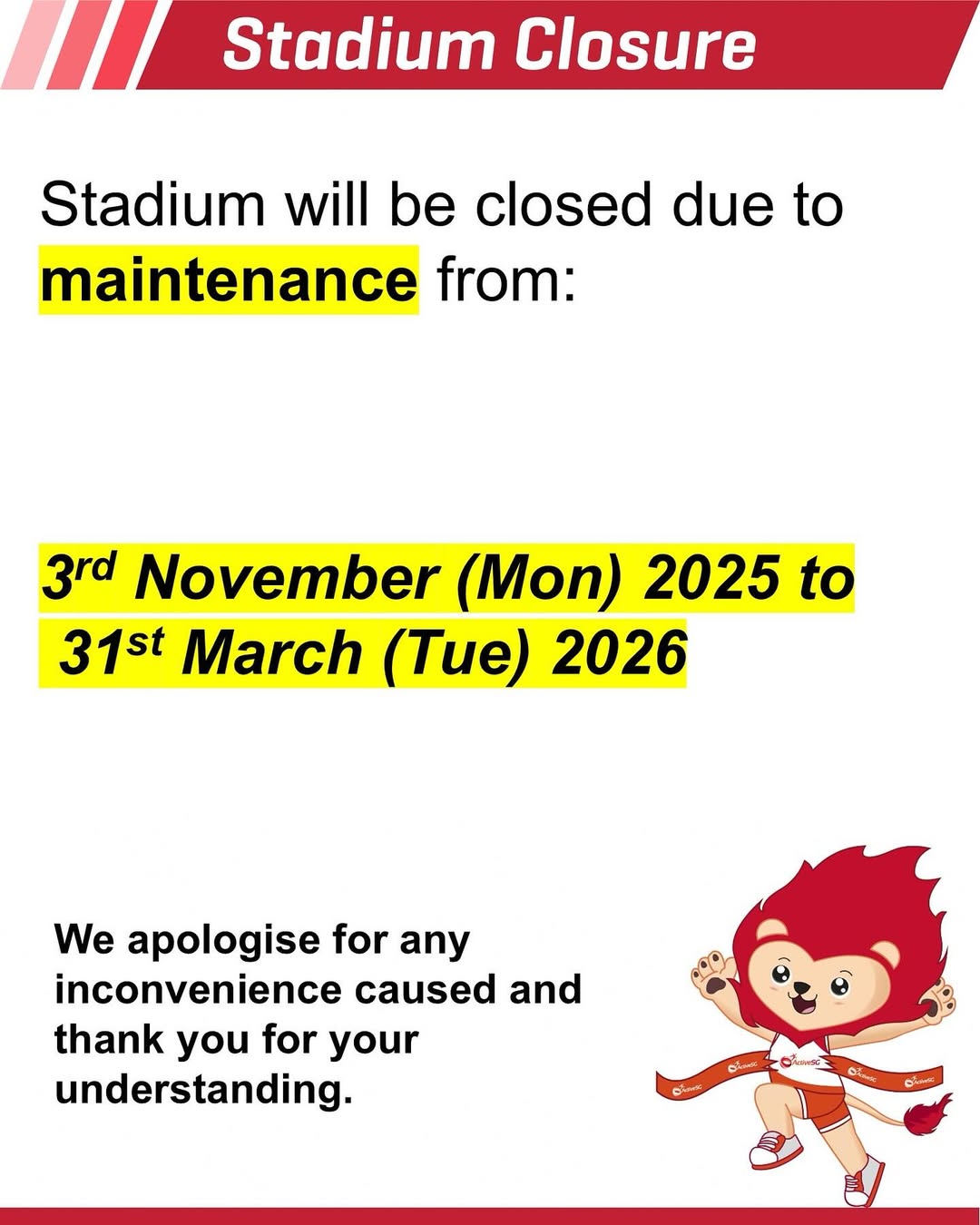 A modern stadium undergoing maintenance or a general view of a stadium.