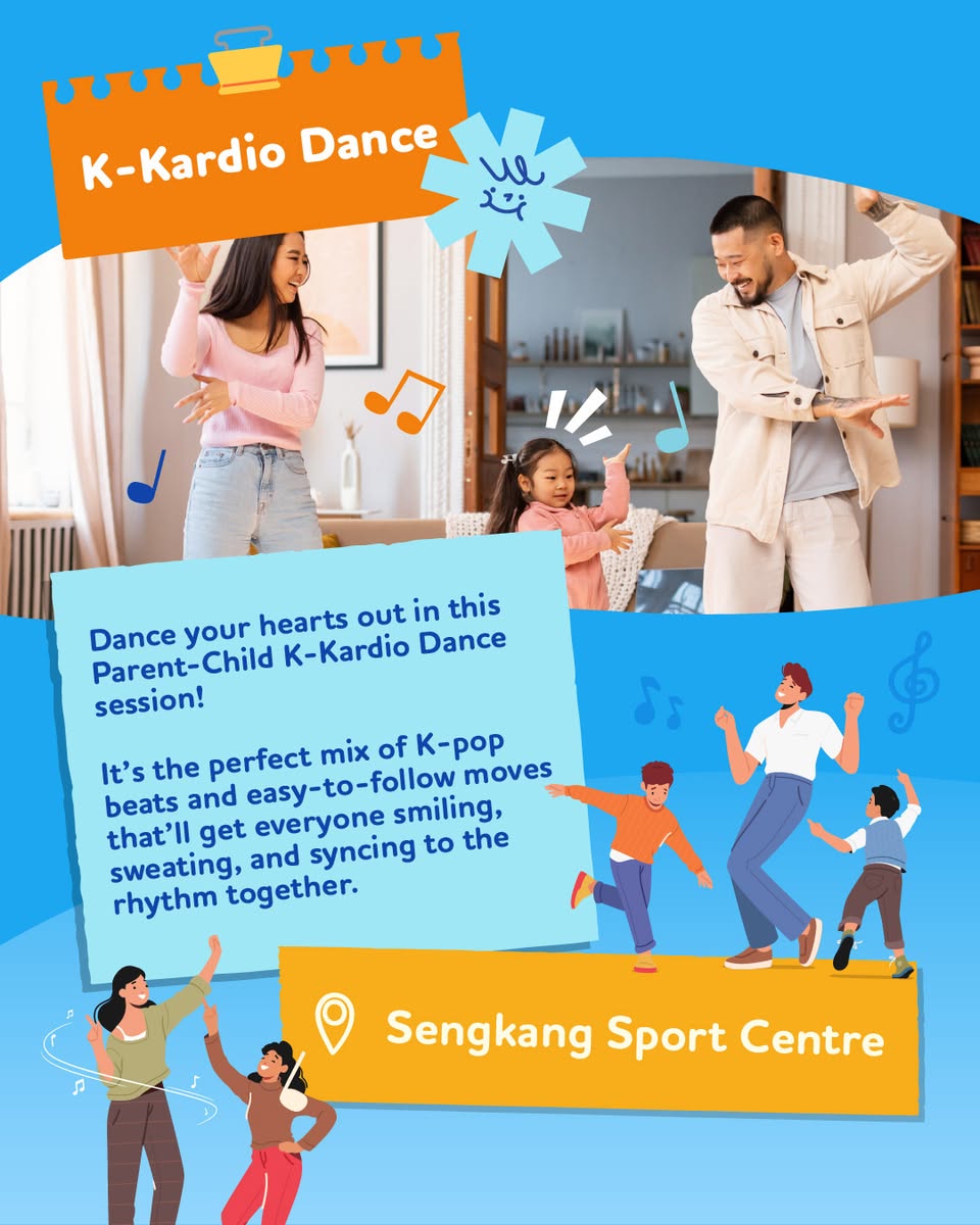Fun and active parent-child sports event