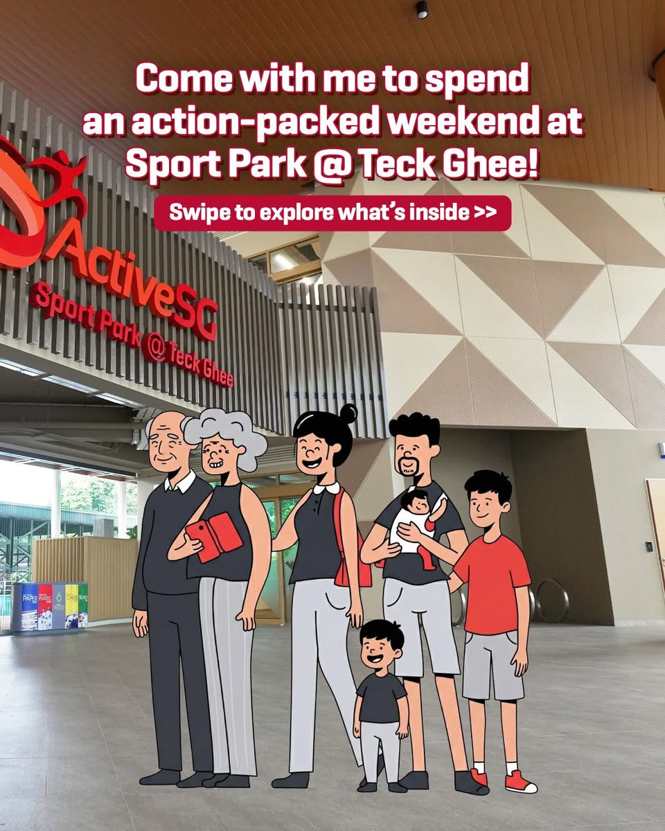 Active play areas at Sport Park @Teck Ghee
