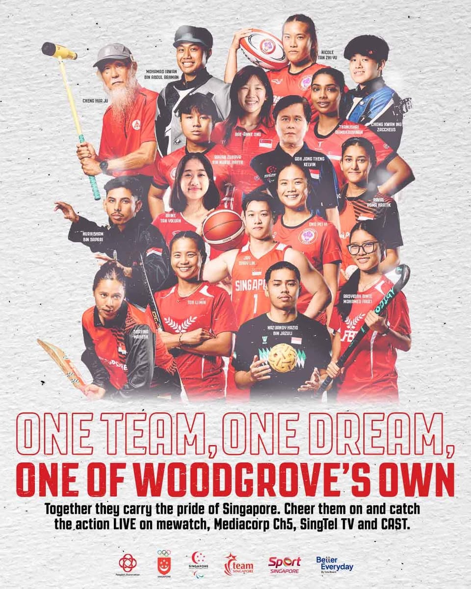 Team Singapore united in spirit and determination