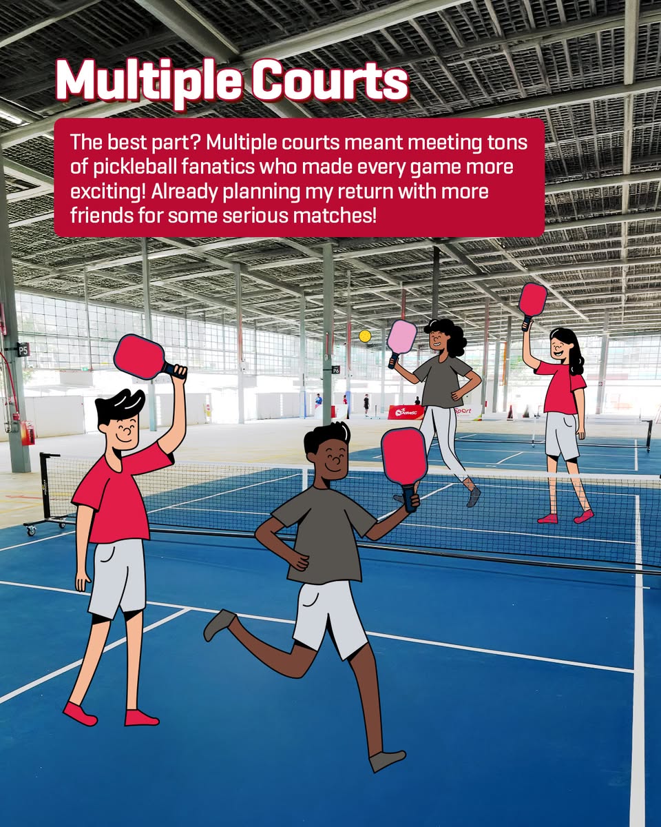 Athletes enjoying a game at Farrer Park