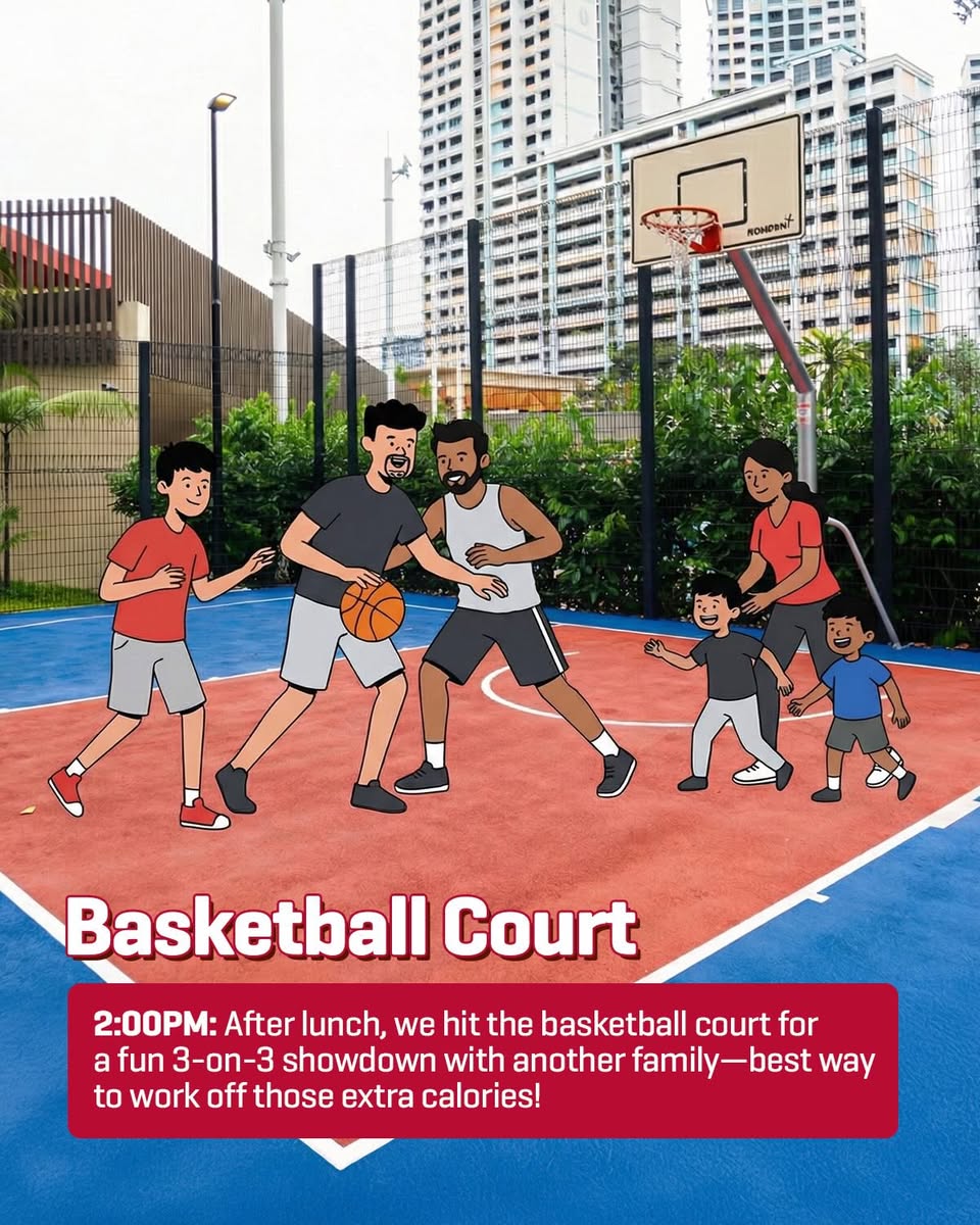 Outdoor fitness facilities at Teck Ghee