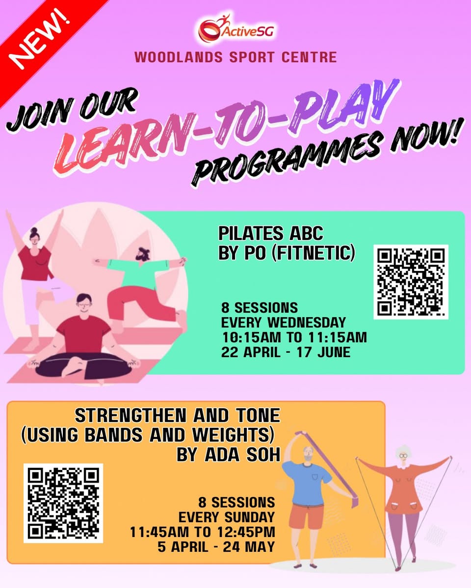 ActiveSG sports facility ready for a new session