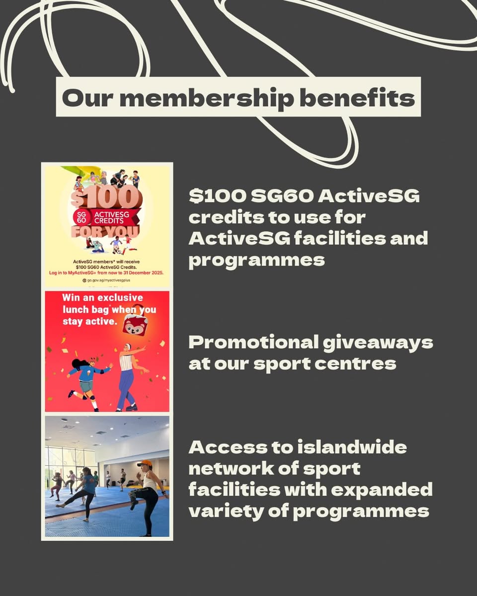 New sporting facilities offered by ActiveSG