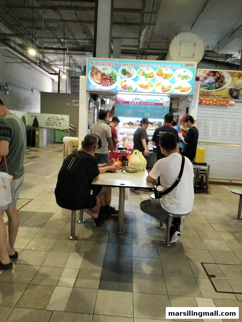 01-64 Eastern Mixed Vegetable Rice Stall
