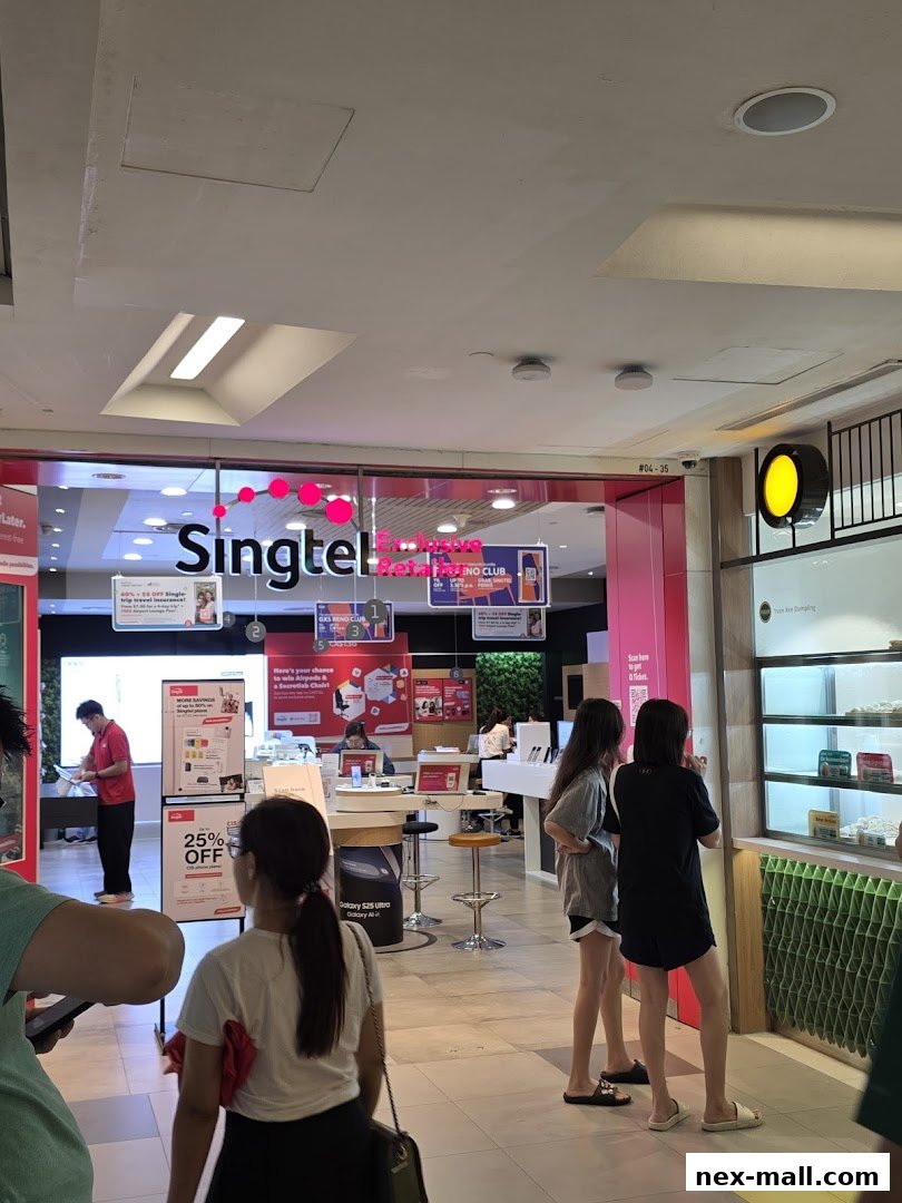 Singtel Exclusive Retailer - NEX Mall