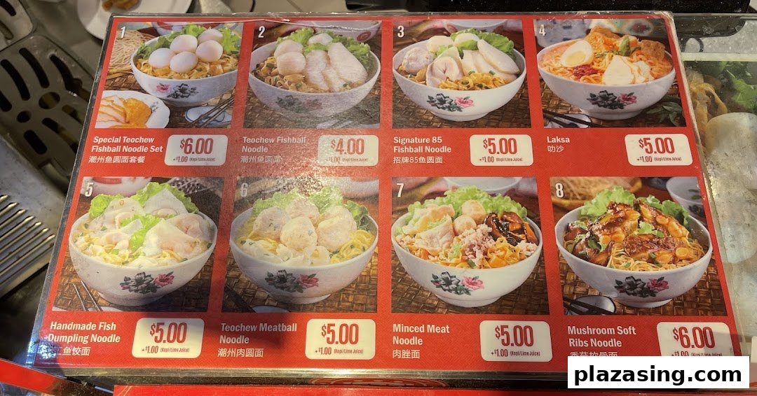 85 Redhill Teochew Fishball Noodle image 27