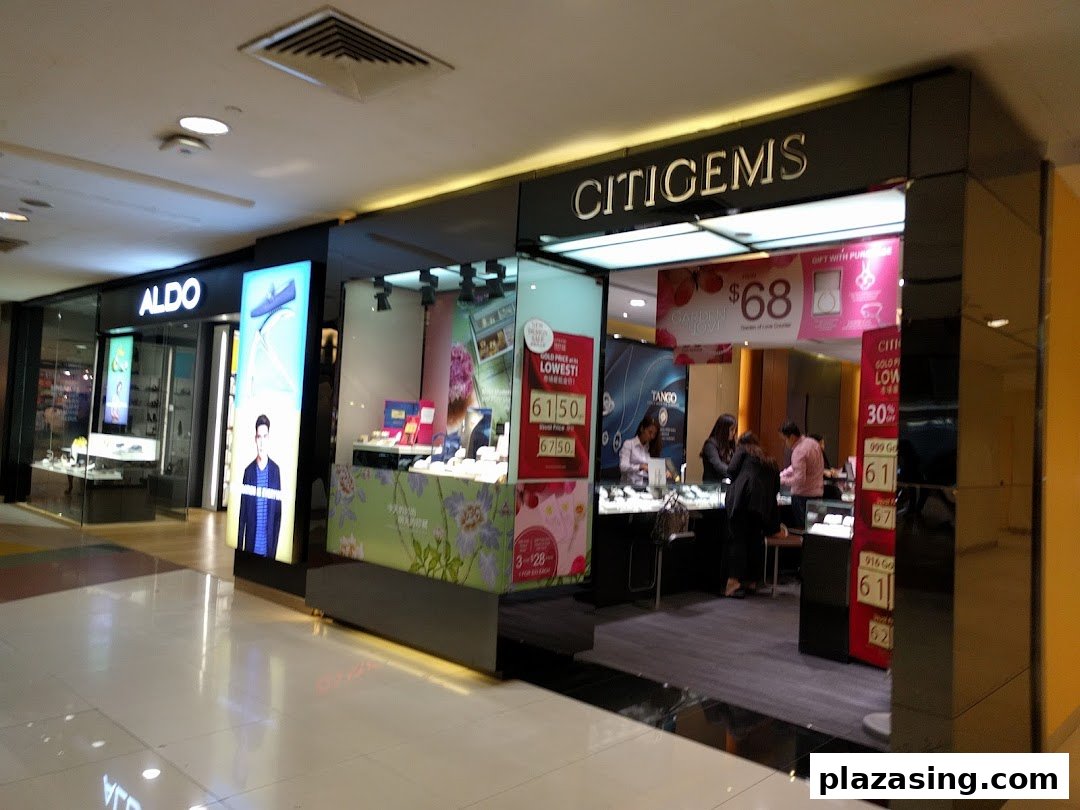The storefront of ALDO, a fashion footwear and accessories store, with a prominent display window.