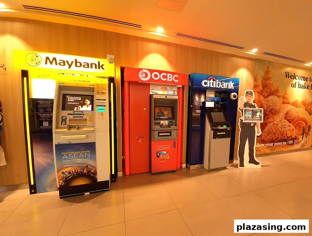 Citibank Singapore ATM - Plaza Singapura