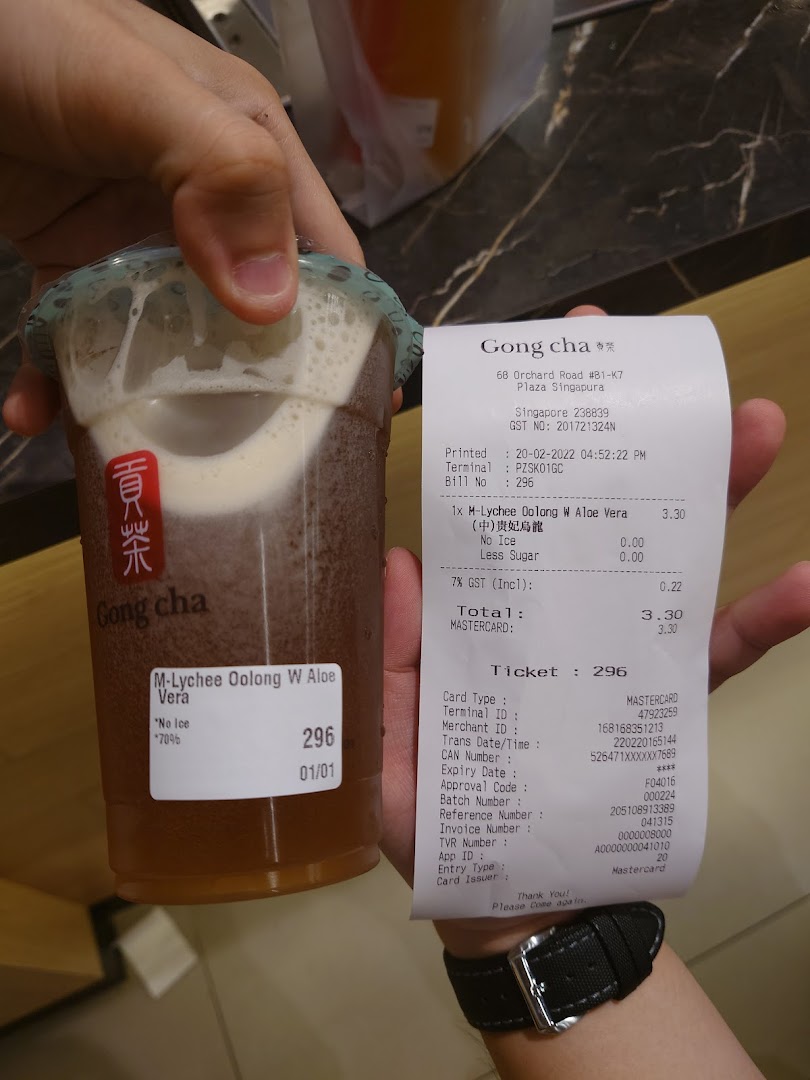 Gong Cha  Plaza Singapura image 6