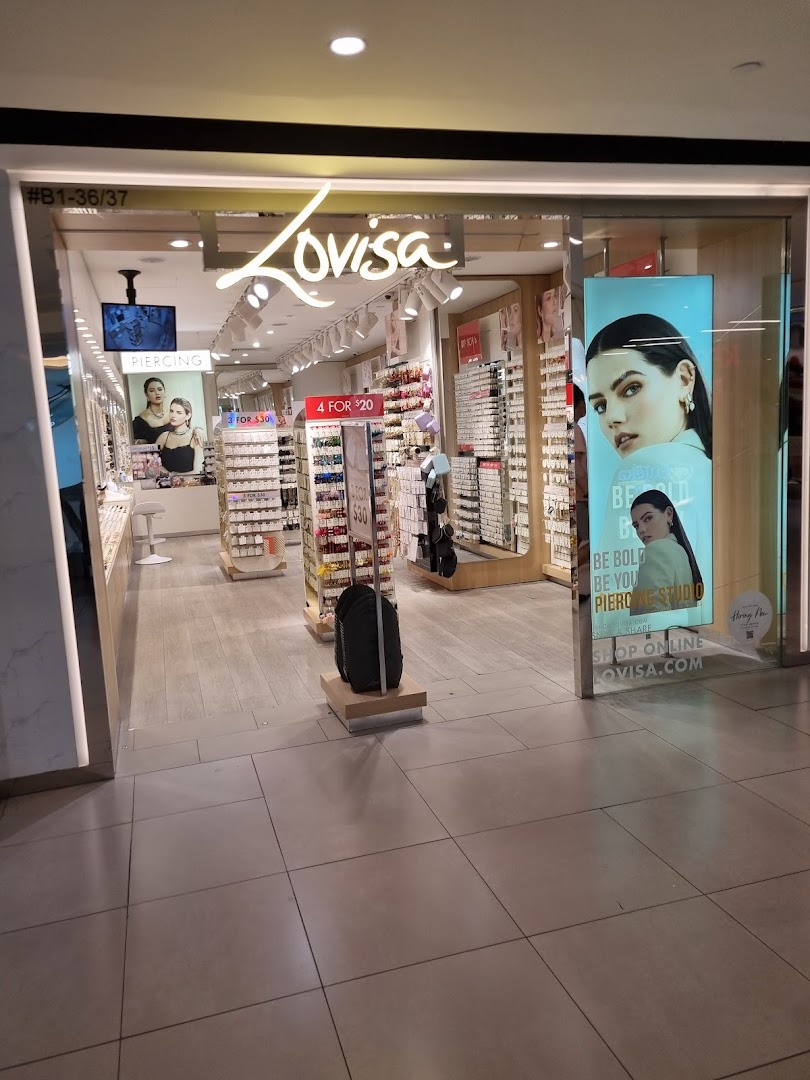 The inviting shop front of Lovisa, showcasing a wide array of trendy jewelry and accessories.
