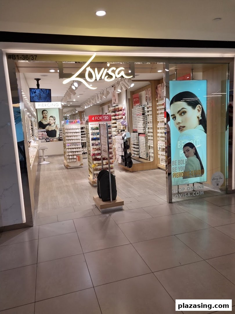 The inviting shop front of Lovisa, showcasing a wide array of trendy jewelry and accessories.