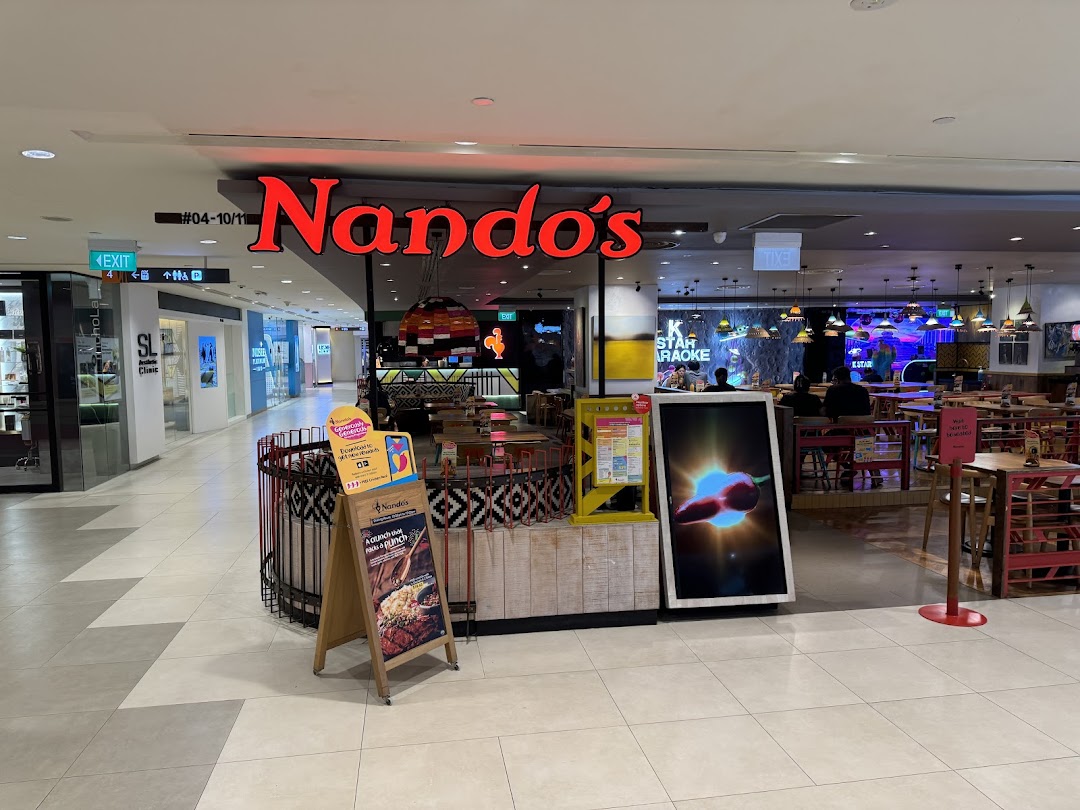 Nandos Plaza Singapura  Flame-Grilled PERi-PERi Chicken