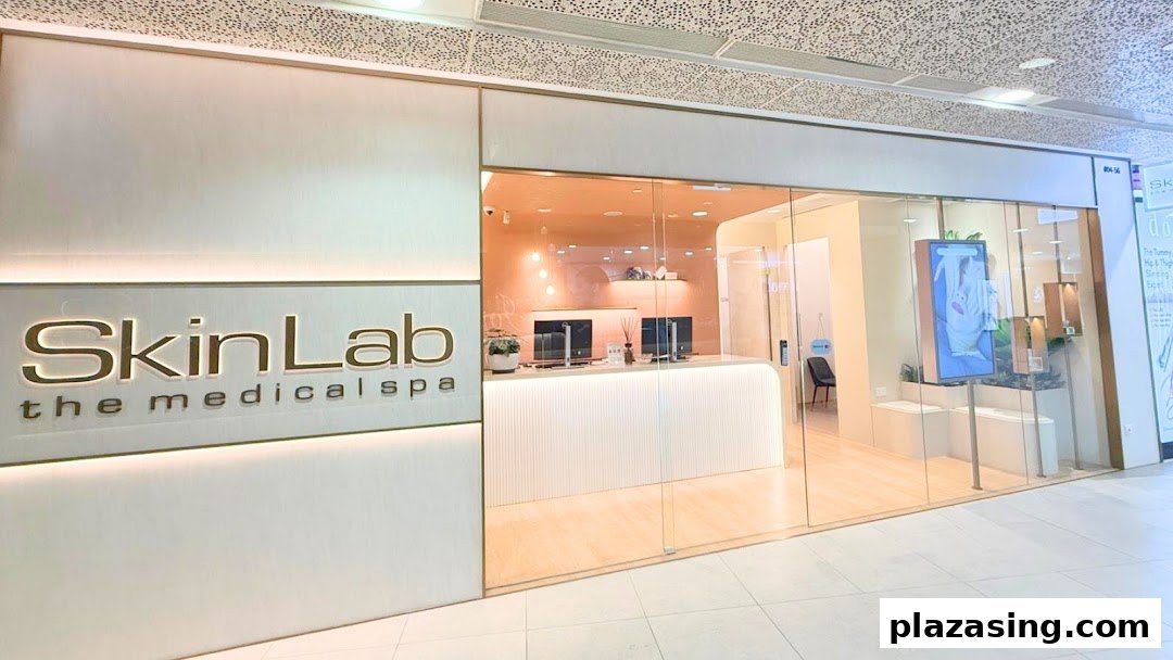 The modern and inviting shop front of SkinLab The Medical Spa.