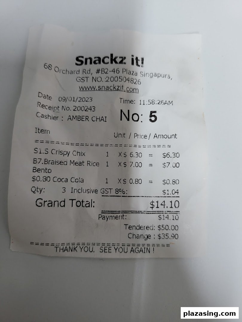 Snackz it!  Plaza Singapura image 8