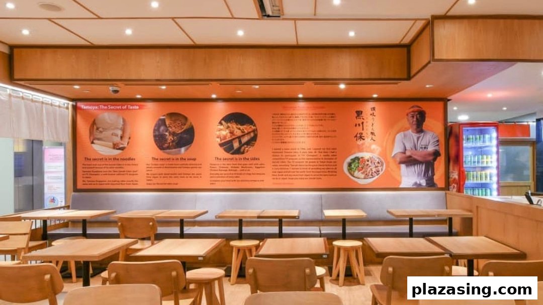 Tamoya Udon  Tempura Plaza Singapura