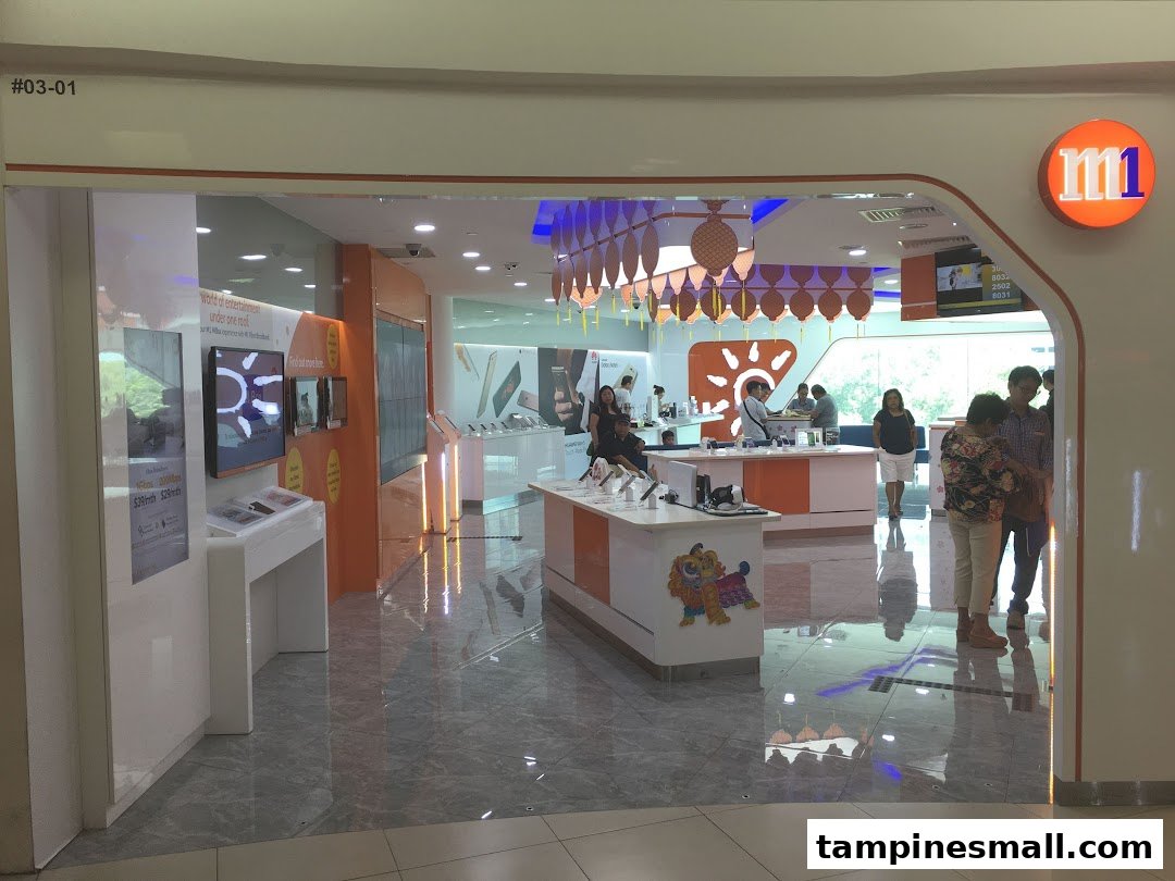 M1 Tampines Mall - Phone Shop  Internet Service Provider