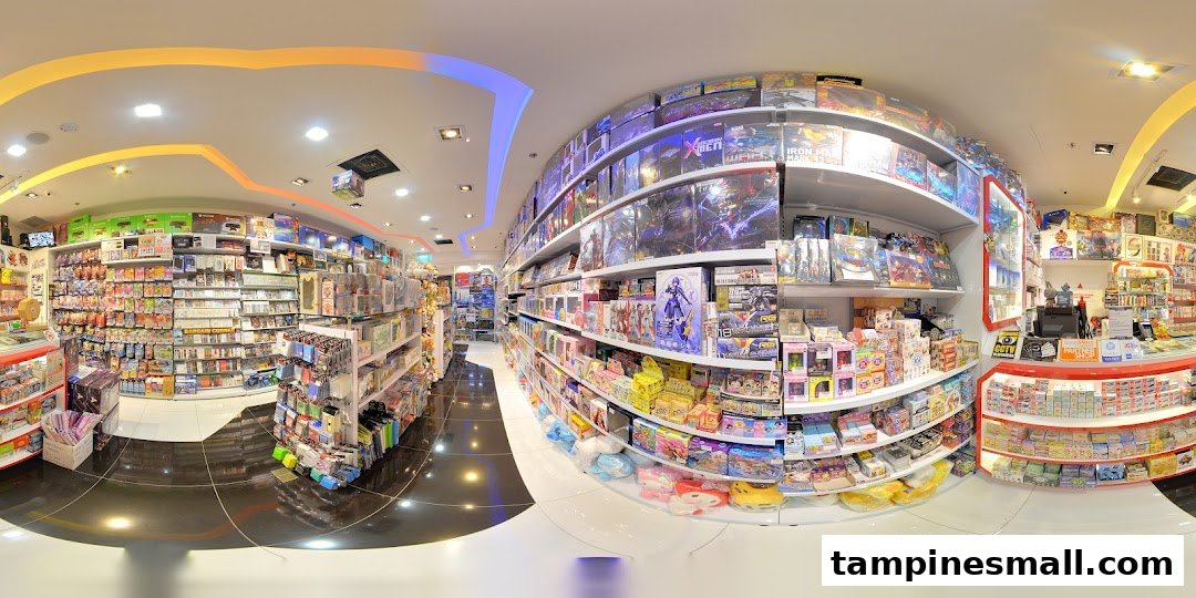 A wide-angle view of the vibrant interior of Toy Or Game, showcasing shelves packed with toys, games, and collectibles.