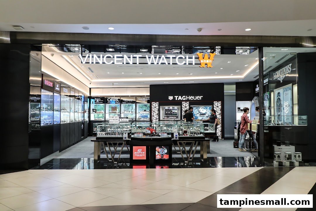 Vincent Watch Tampines Mall  Official TAG Heuer Longines Ball Retailer