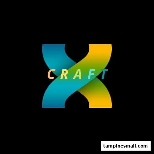A vibrant logo featuring a stylized 'X' in blue and yellow with 'CRAFT' text.