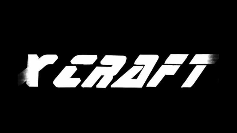 The X-Craft shop logo, featuring white stylized text on a black background.