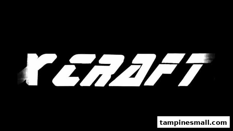 The X-Craft shop logo, featuring white stylized text on a black background.