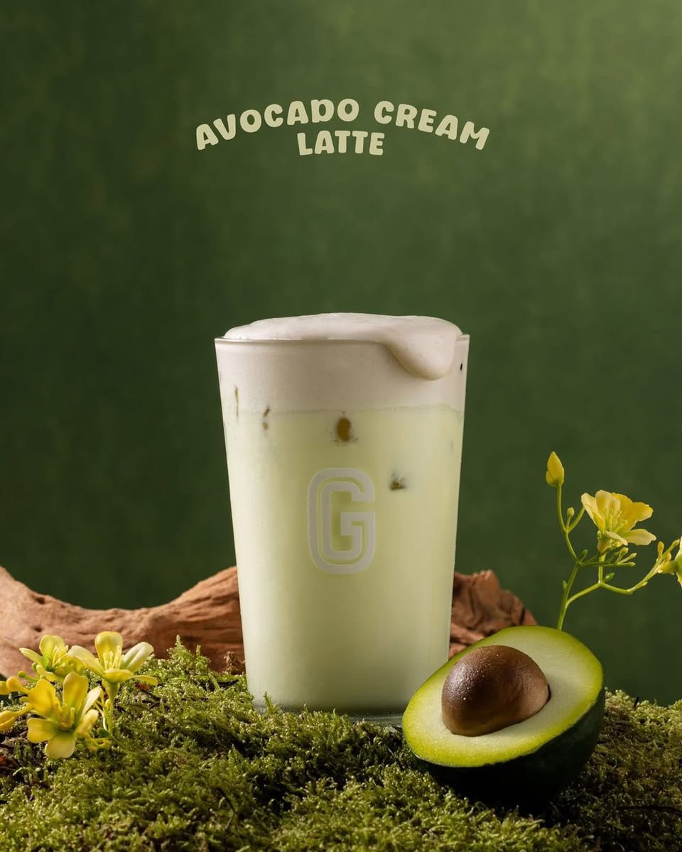 Another tempting beverage from Gigi Coffee's Avocatdo Series