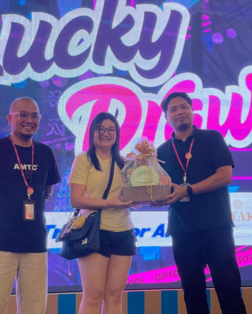 Another smiling winner from our recent event