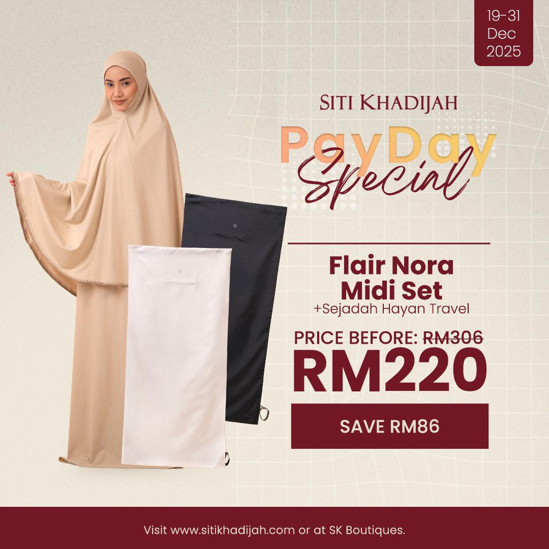 Siti Khadijah Payday Sale promotion