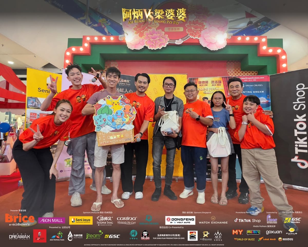 Behind the scenes of the promotional event in Bukit Mertajam