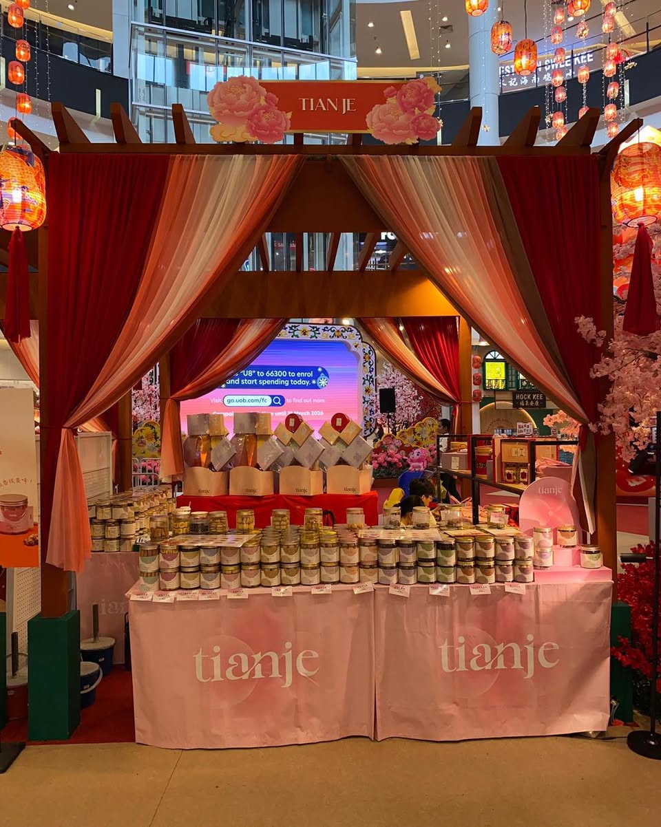 Assorted Raya cookies for Chinese New Year