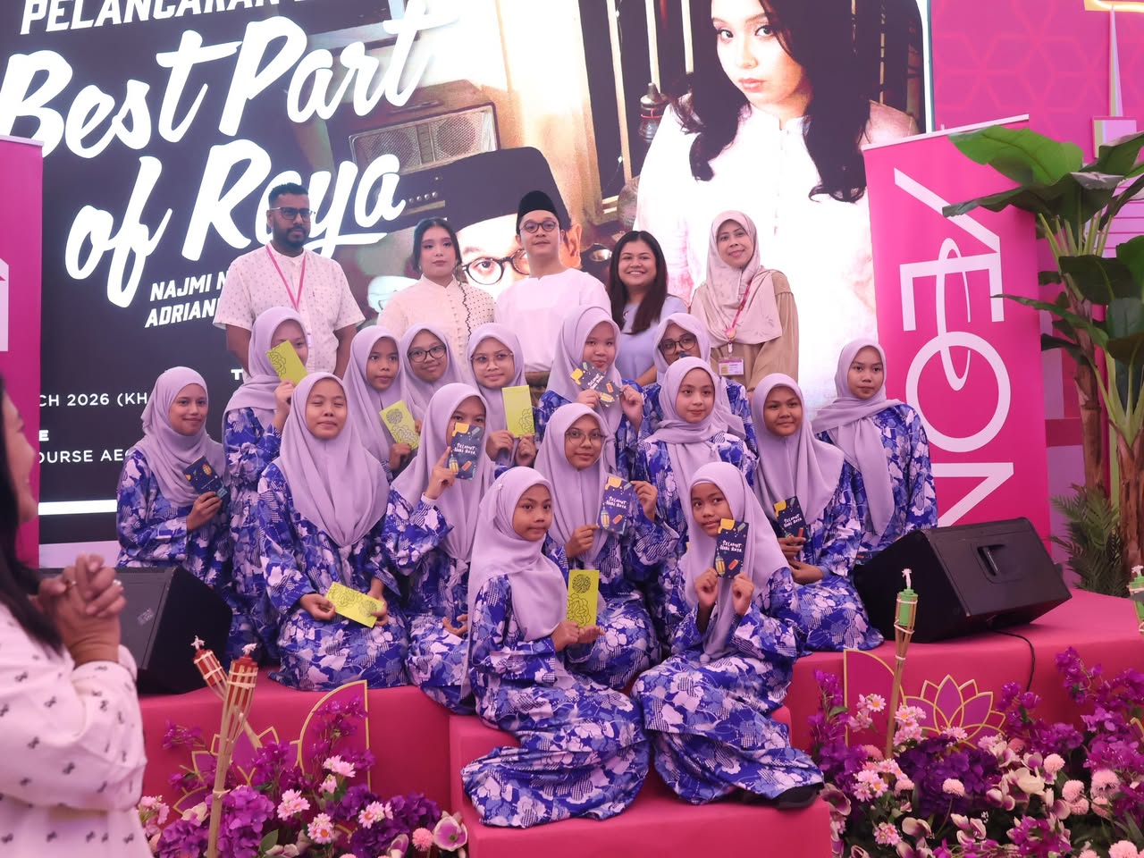 Festive atmosphere during the Ramadan event