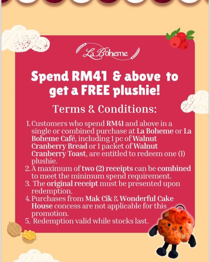 La Bohème store opening at AEON MALL Tebrau City