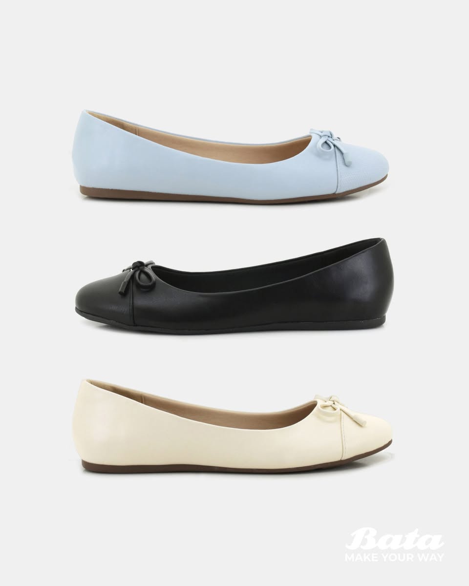 A close-up of a stylish Victoria Ballerina shoe.