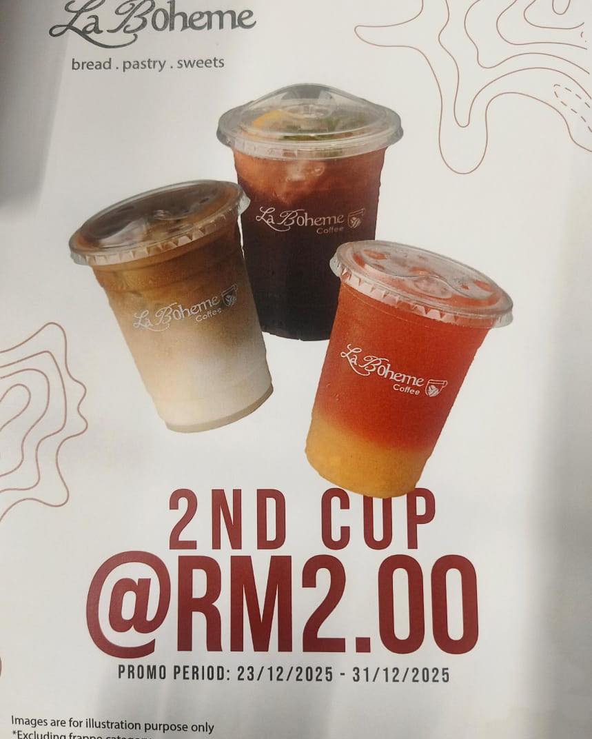 La Bohème store opening at AEON MALL Tebrau City