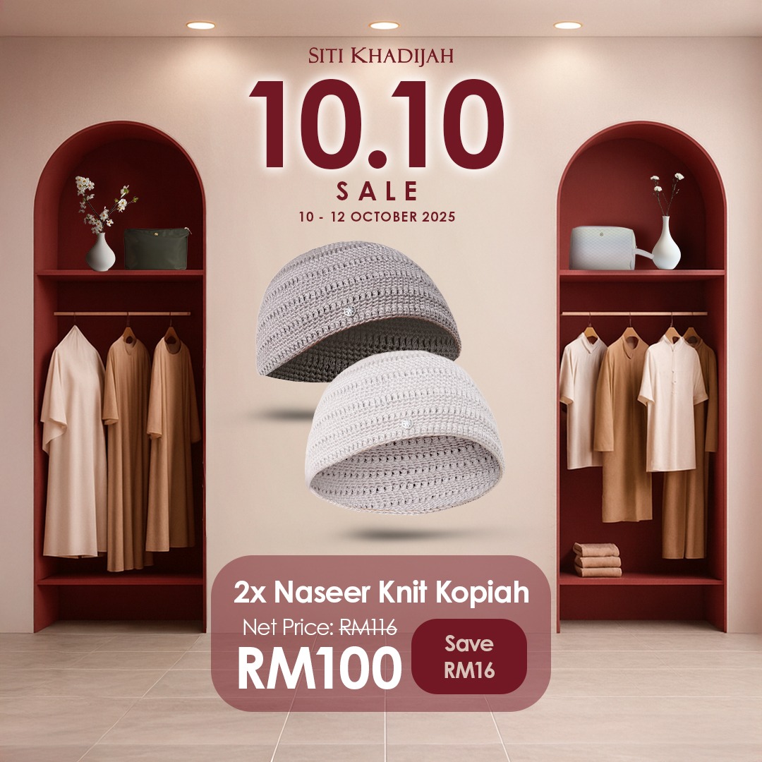 Elegant modest wear from Siti Khadijah collection