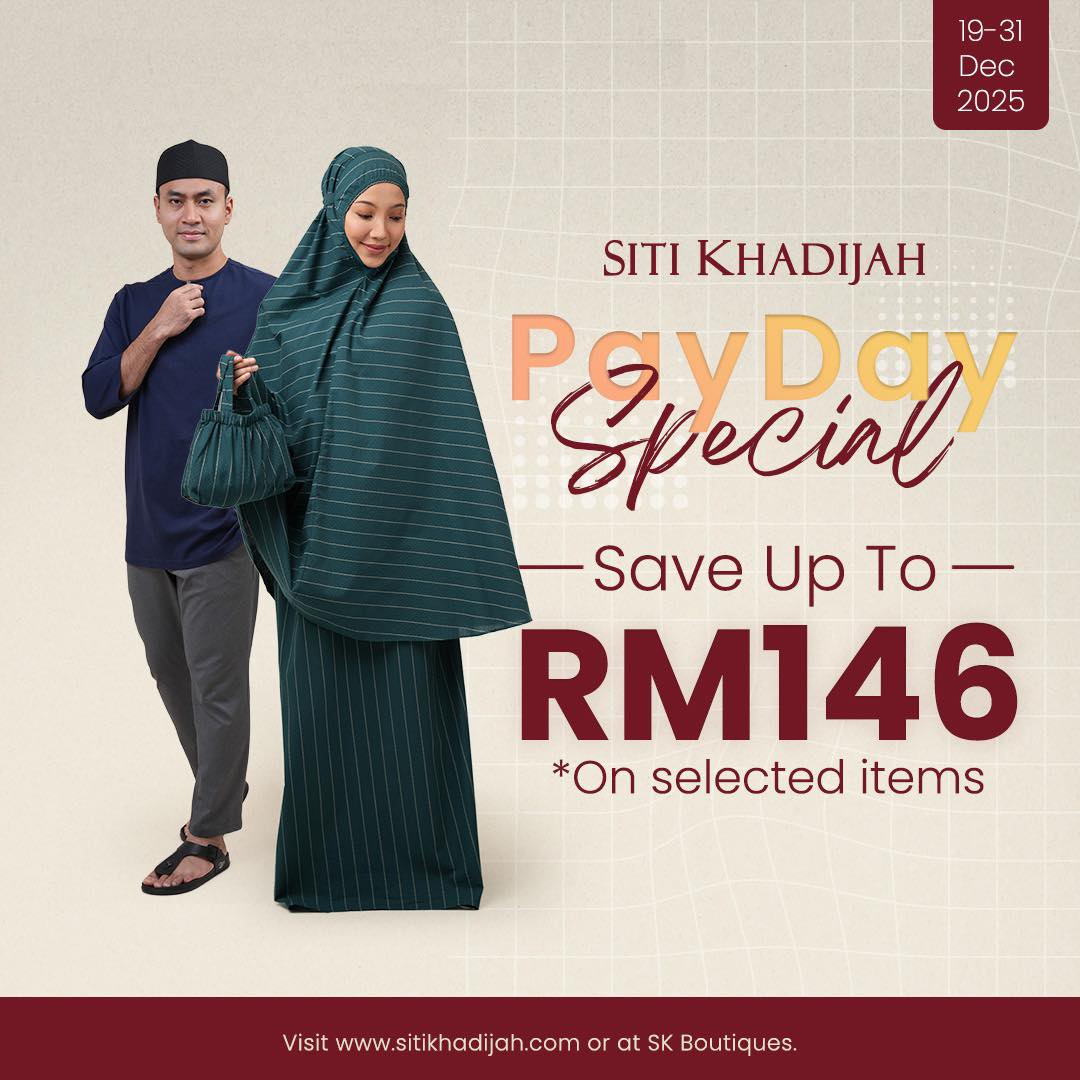 Siti Khadijah Payday Sale promotion