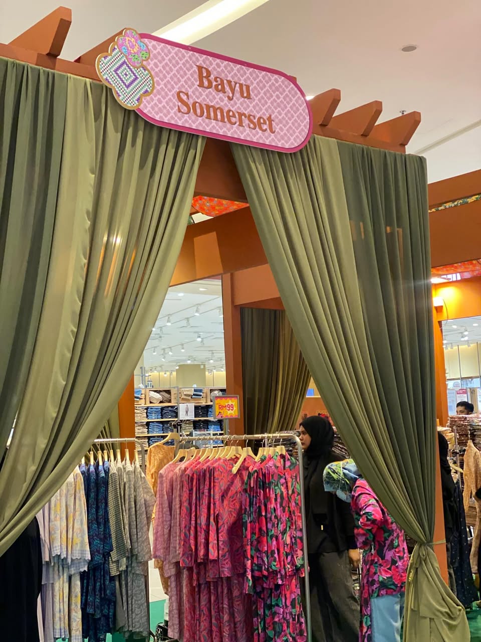 Shoppers browsing at AEON Mall Tebrau City