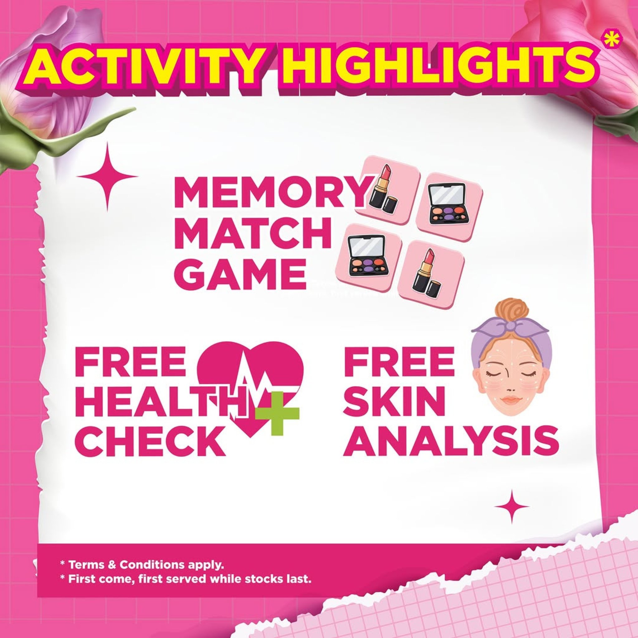 Shoppers exploring beauty products at AEON Wellness Real Beauty Fair