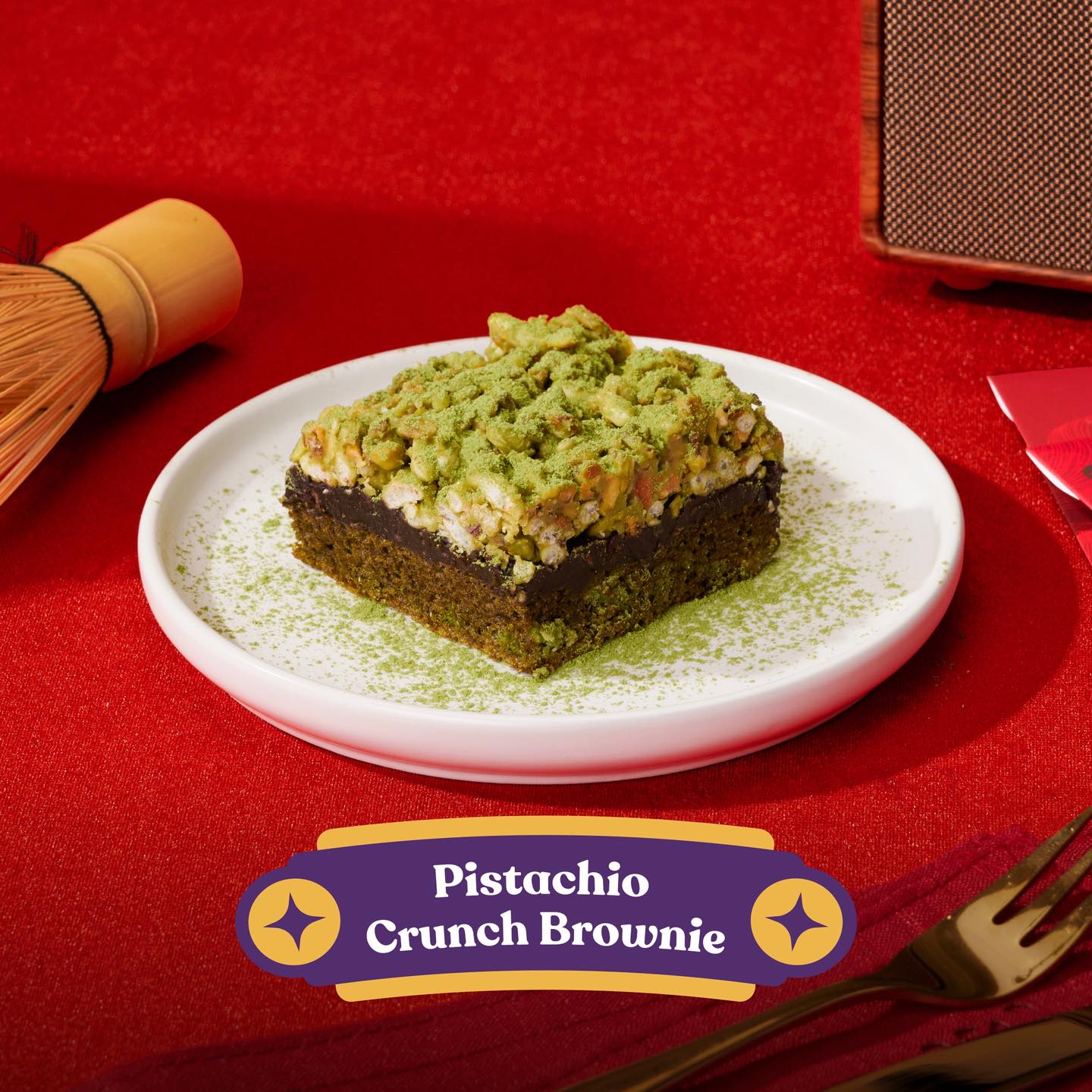 Matcha Bagel with Strawberry Cream Cheese