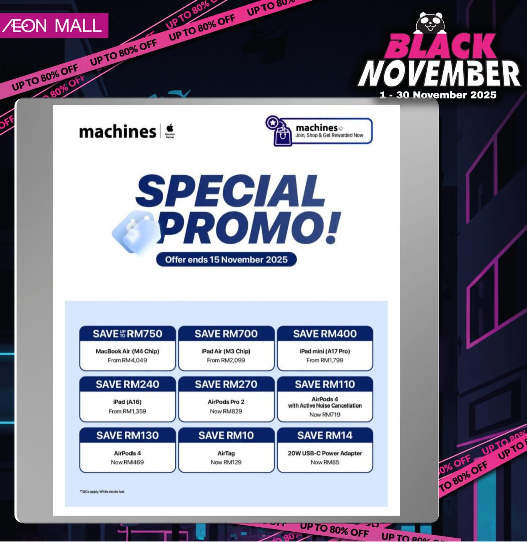 A display of special offers and surprises