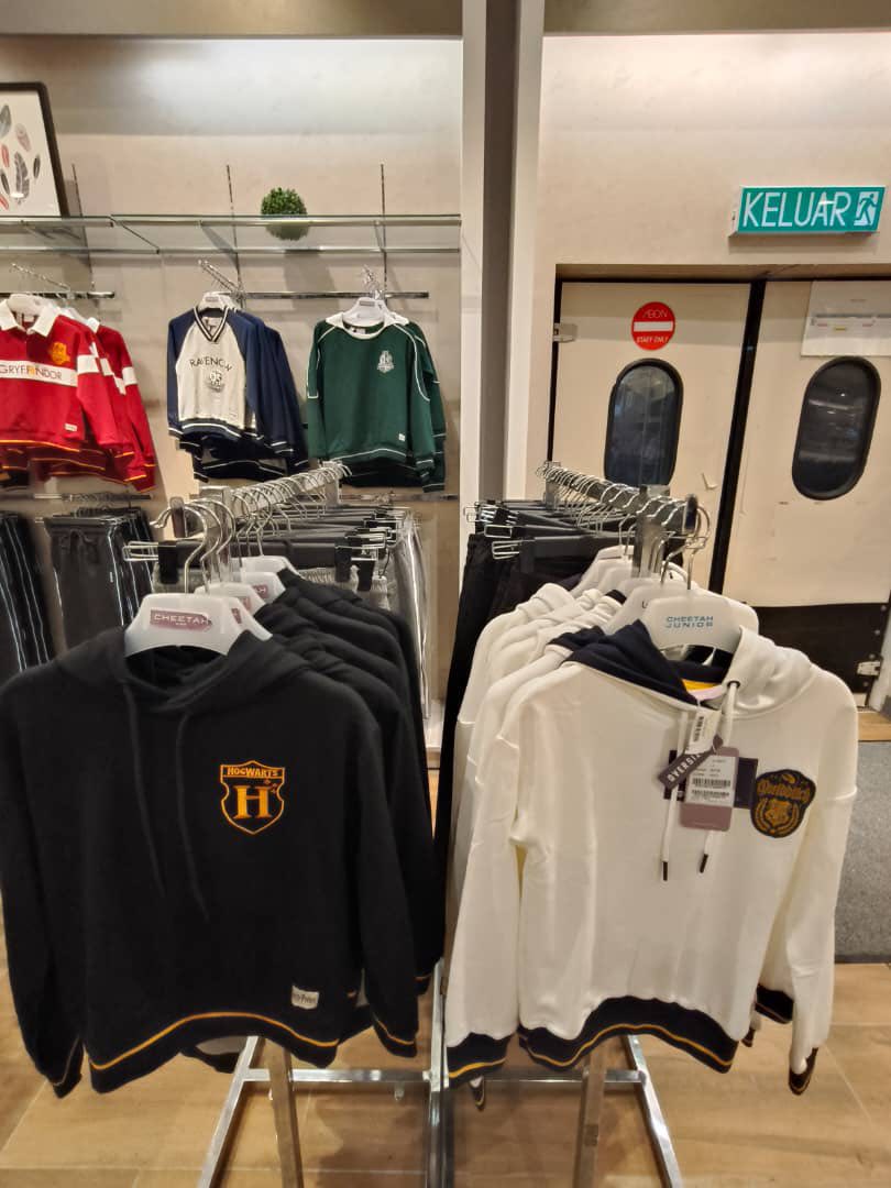 A vibrant display of the Cheetah Brand Harry Potter Collection fair