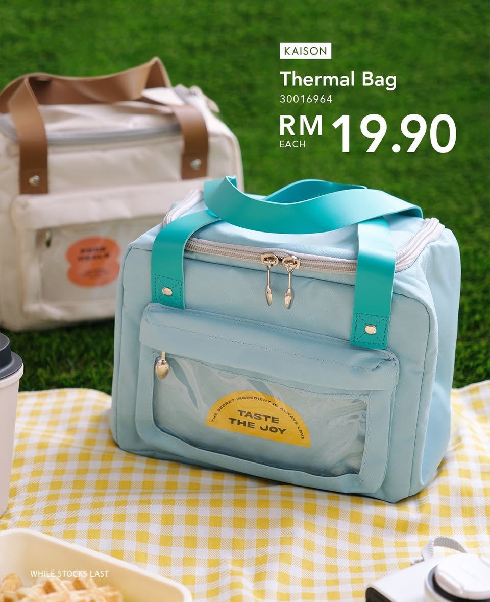 Stylish Kaison lunch bag, perfect for outings