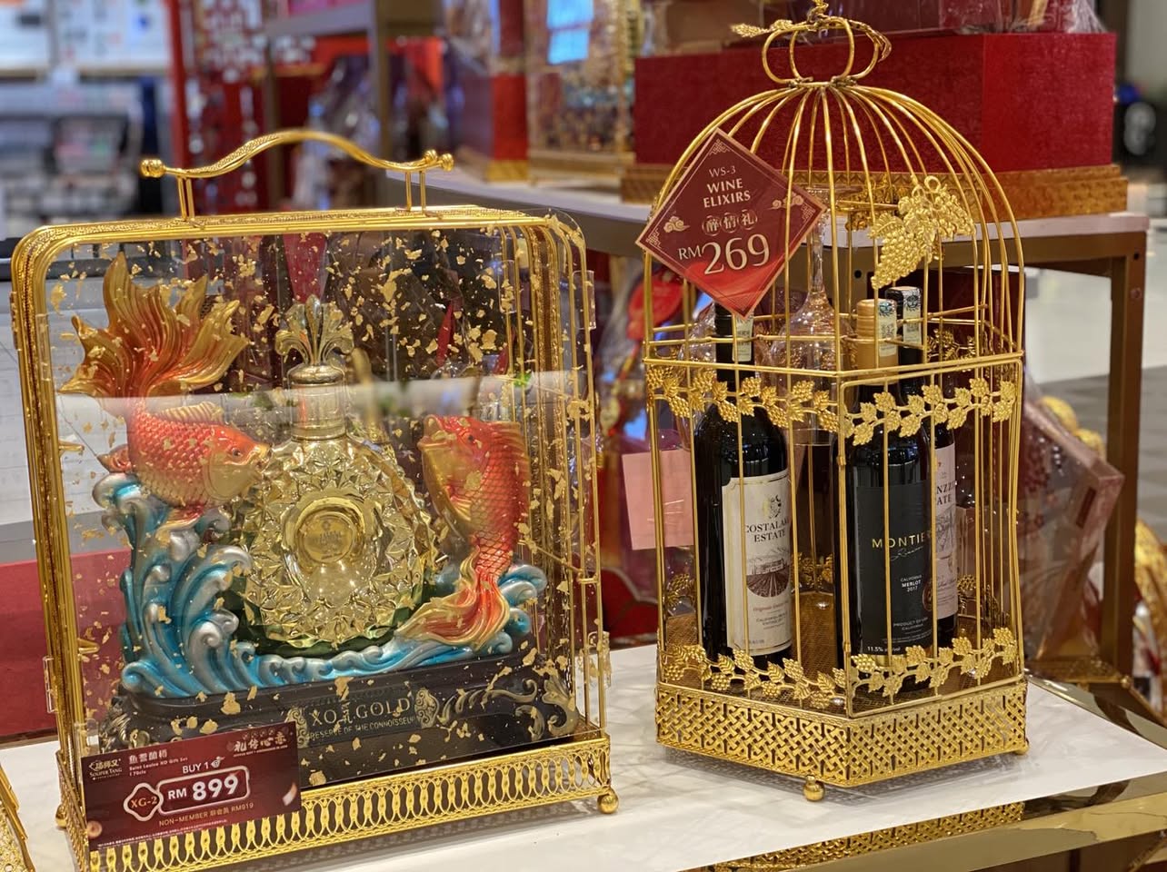 Souper Tang festive booth at AEON MALL Tebrau City