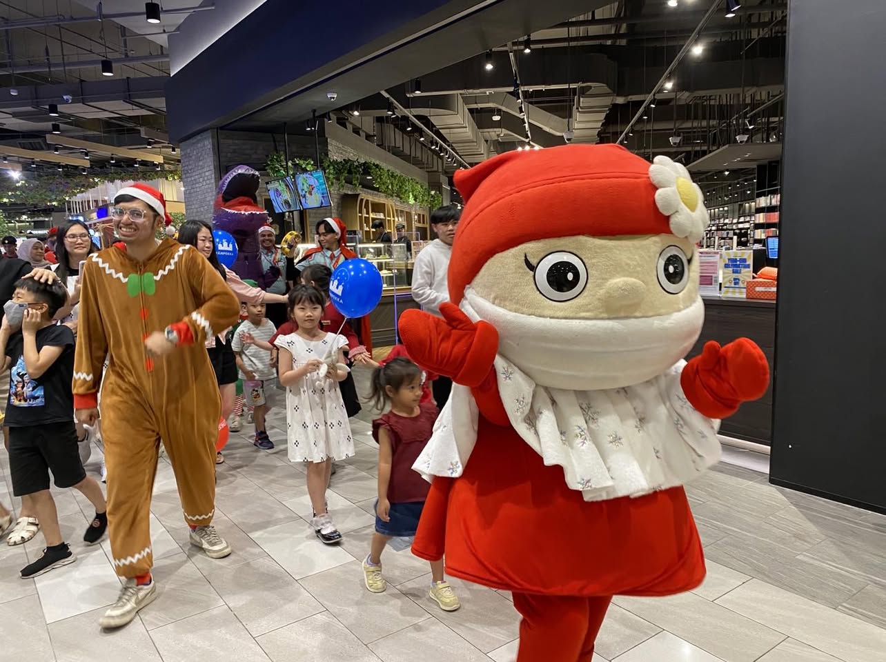 Little heroes showcasing their festive spirit.