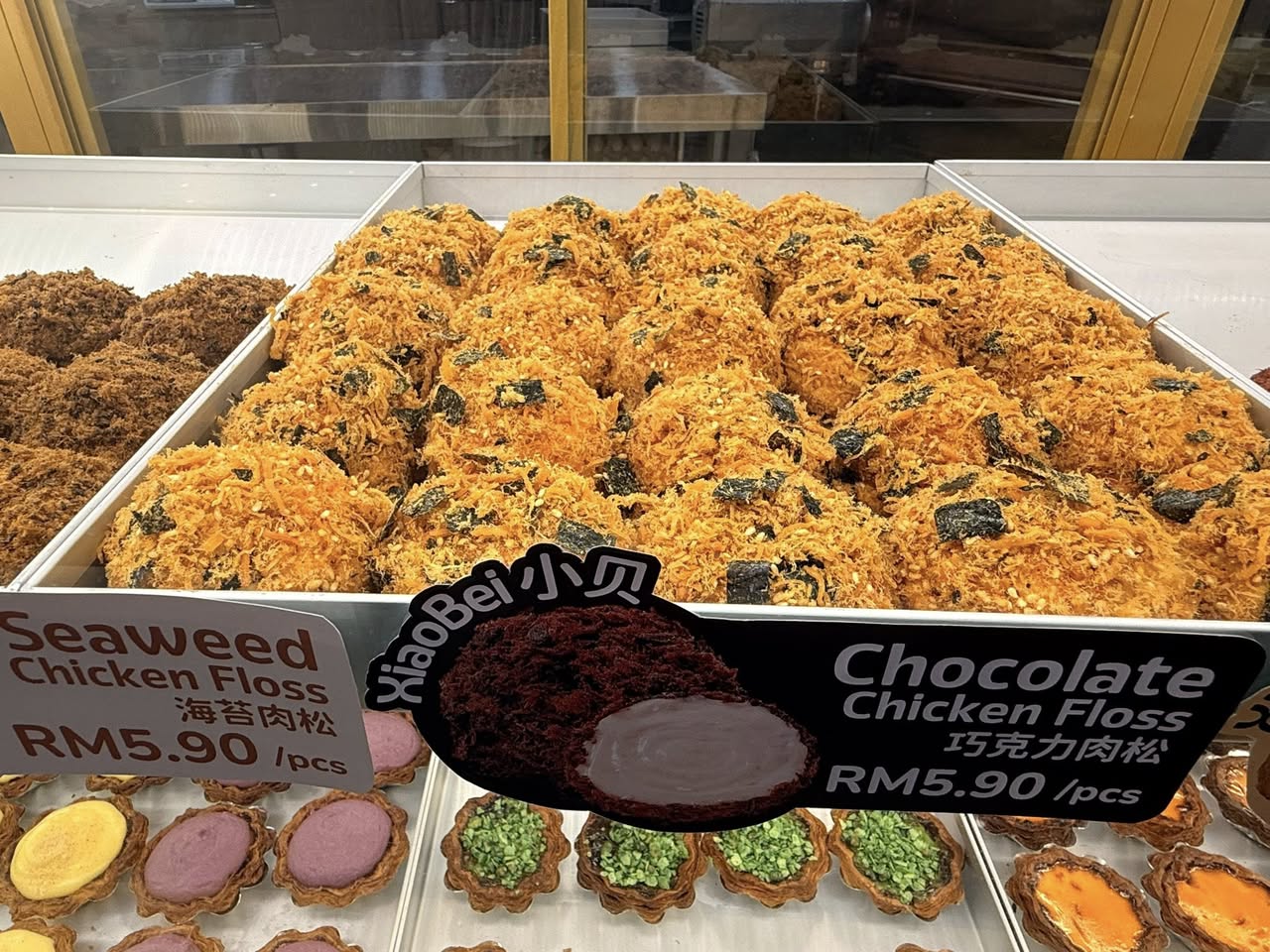 Delicious individual pastries ready to be enjoyed