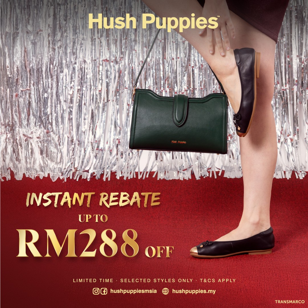 Hush Puppies Chinese New Year festive collection and rebates